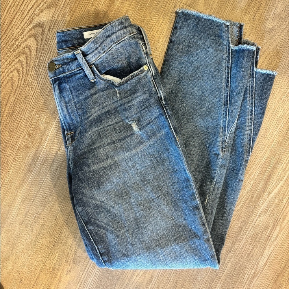 Frame Denim Le High Straight Jeans